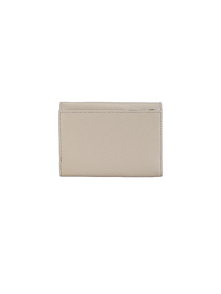 COCCINELLE Nom du produit : Portefeuille METALLIC SOFT crème