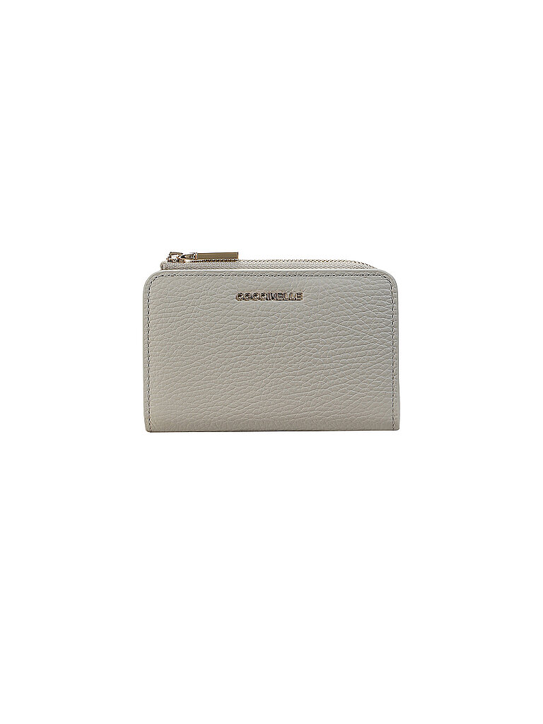COCCINELLE Geldbörse METALLIC SOFT creme