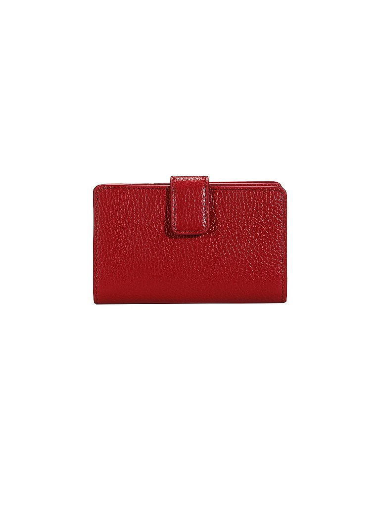COCCINELLE Cartera METALLIC SOFT rojo