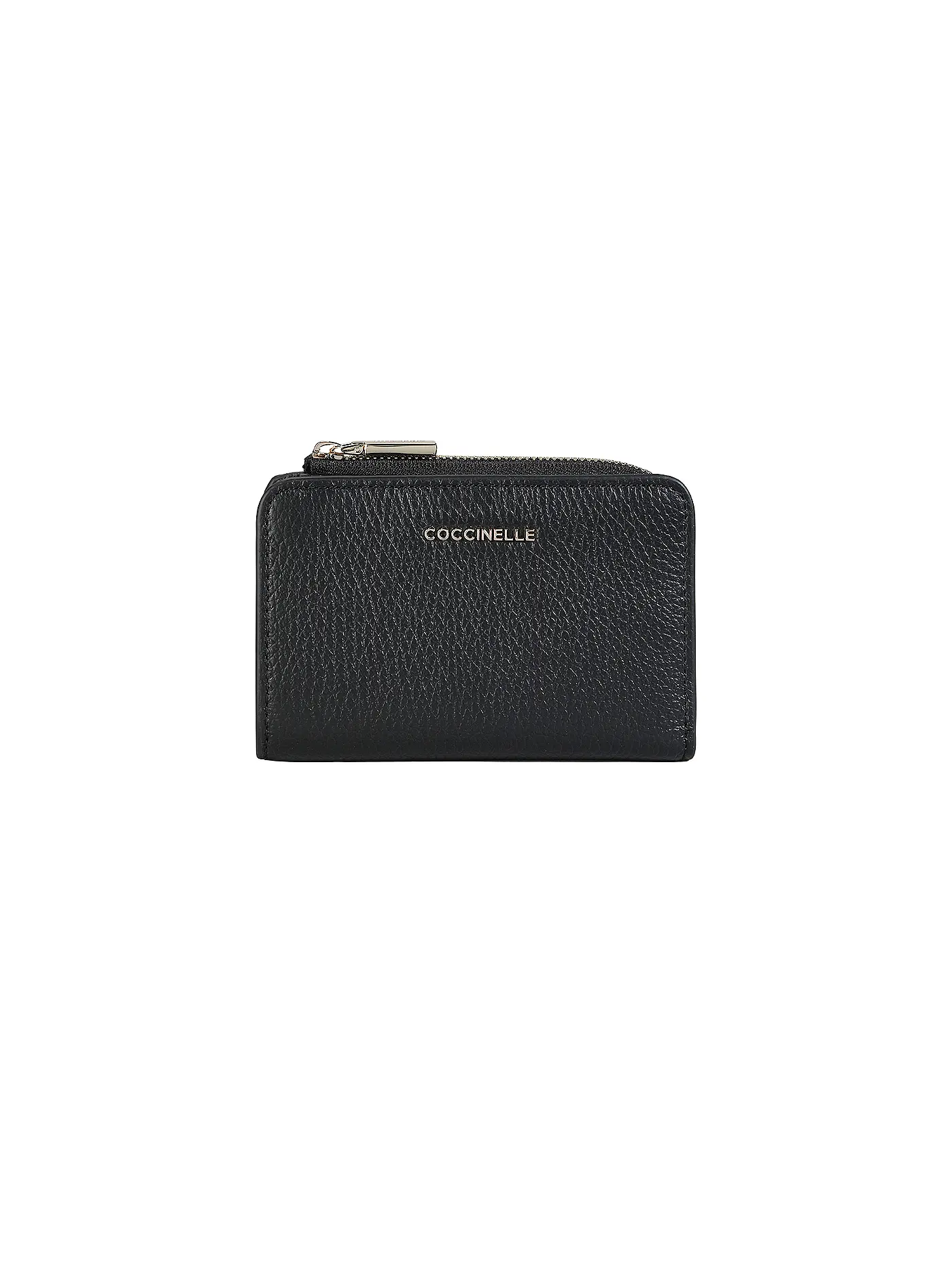 COCCINELLE | Geldbörse METALLIC SOFT | schwarz