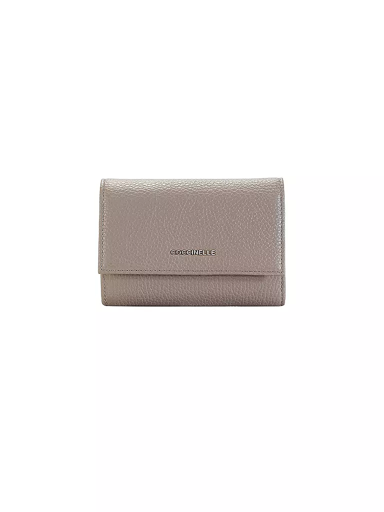 COCCINELLE | Geldbörse METALLIC SOFT | beige