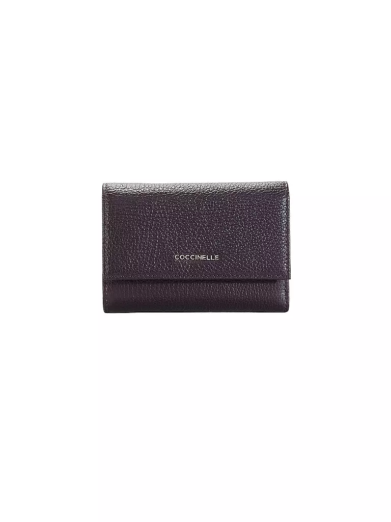 COCCINELLE | Geldbörse METALLIC SOFT | beere