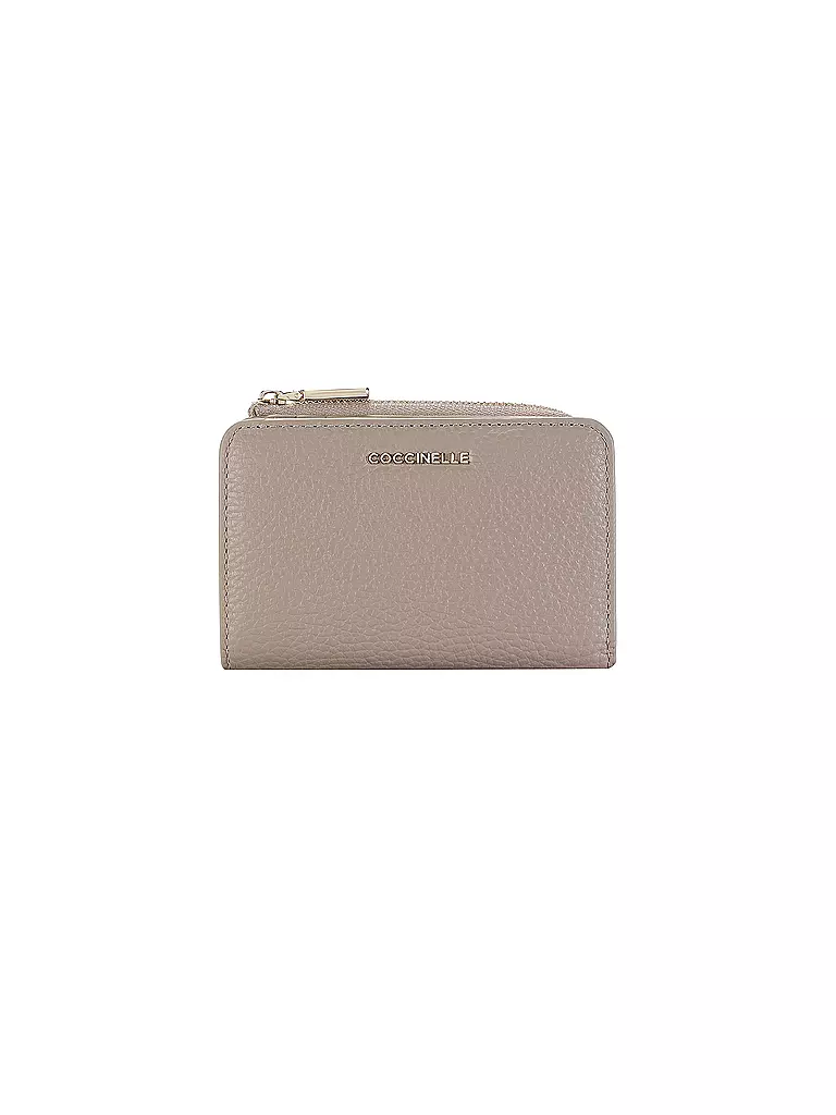COCCINELLE | Geldbörse METALLIC SOFT | beige