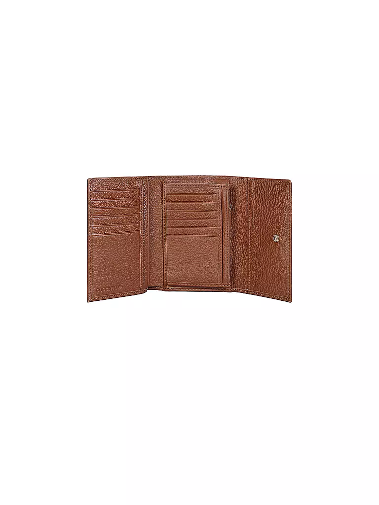 COCCINELLE | Geldbörse METALLIC SOFT | camel