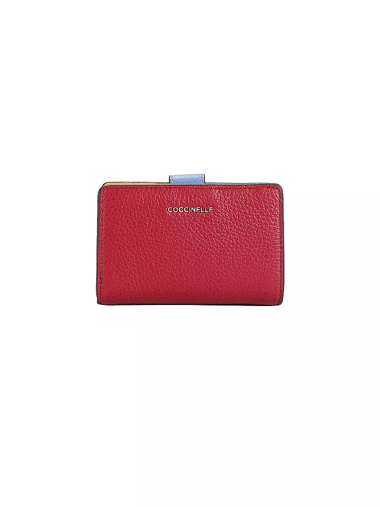 COCCINELLE | Geldbörse METALLIC TRICOLOR | bunt