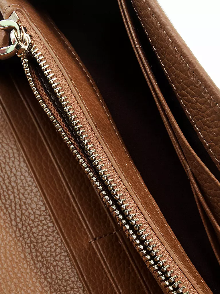 COCCINELLE | Ledergeldbörse "Olivia" | braun