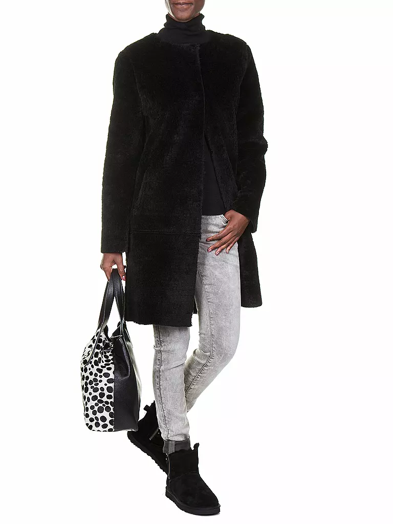 COCCINELLE | Ledertasche "Mila Pony" | 