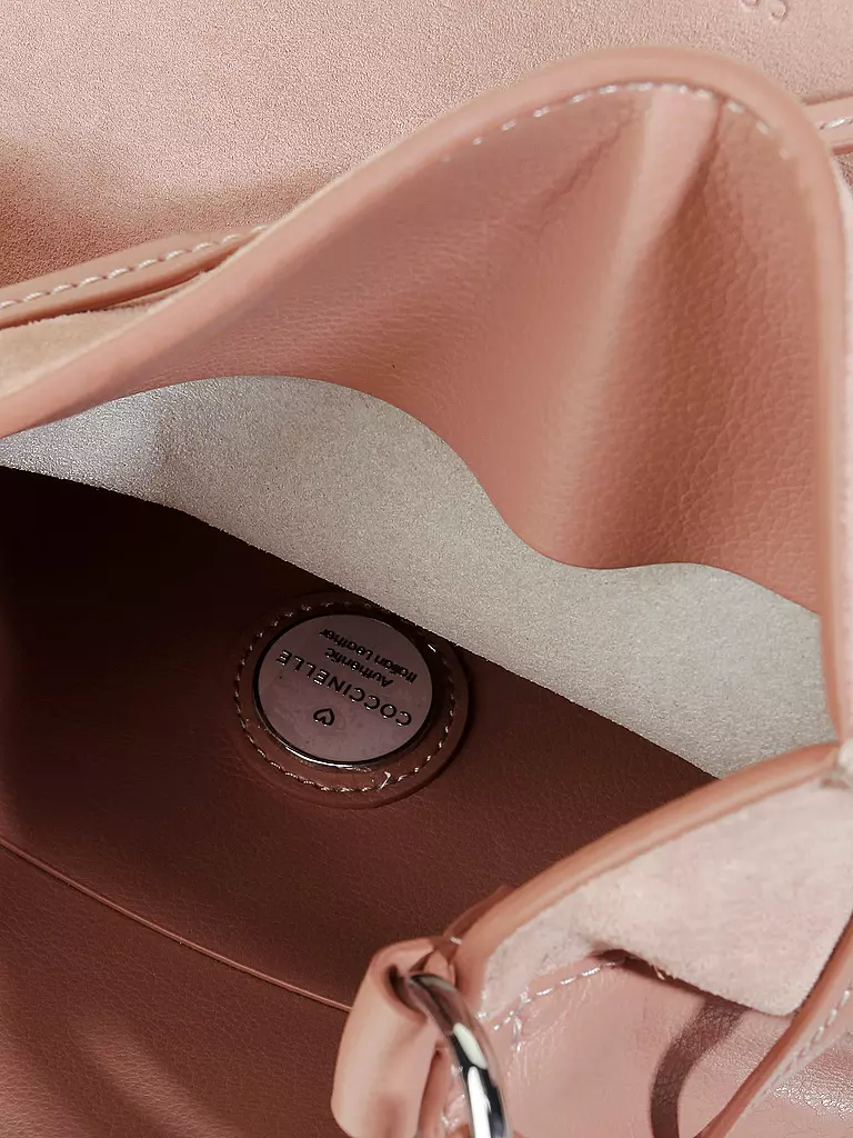 COCCINELLE | Ledertasche - Beuteltasche "Sandy" | rosa