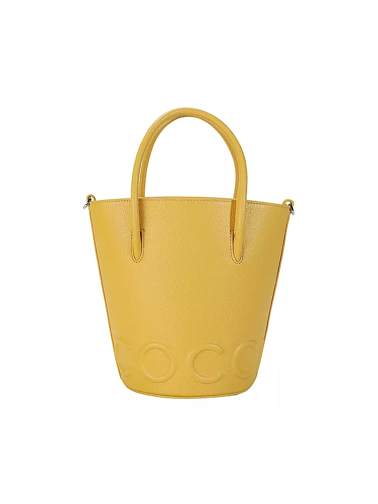 COCCINELLE | Ledertasche - Bucket Bag COCCINELLEMYRTHA  | gelb