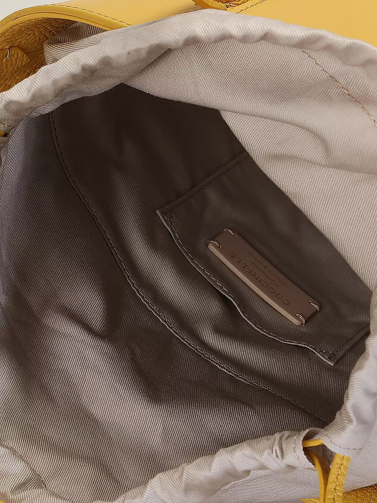 COCCINELLE | Ledertasche - Bucket Bag COCCINELLEMYRTHA | gelb