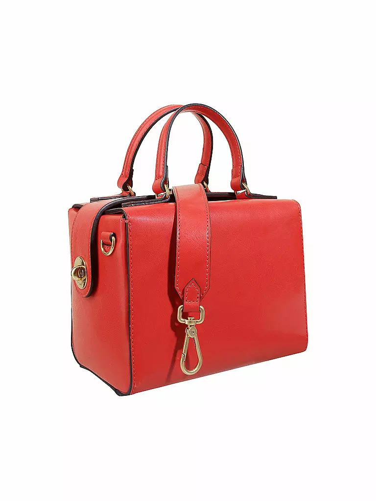 COCCINELLE | Ledertasche - Henkeltasche "Ermitage" | rot