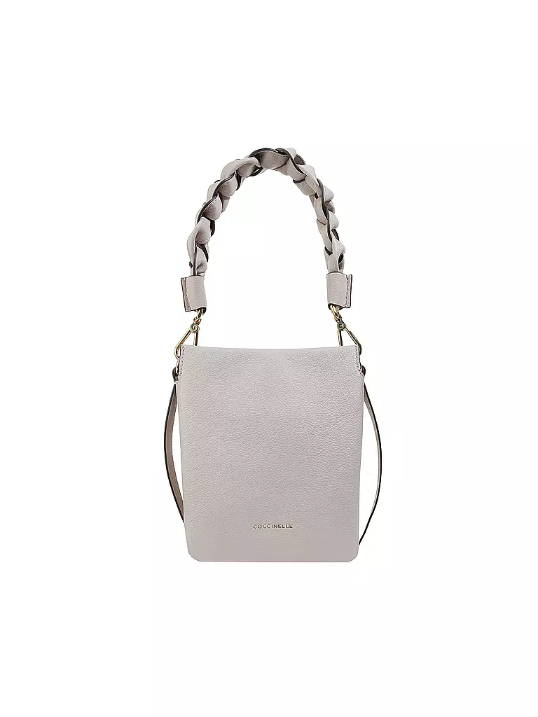 COCCINELLE | Ledertasche - Henkeltasche Boheme Grana Double | rosa
