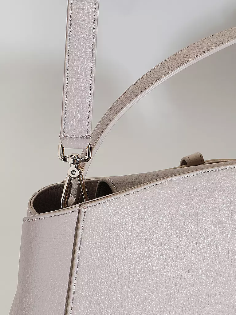 COCCINELLE | Ledertasche - Henkeltasche COCCINELLECHARA | beige