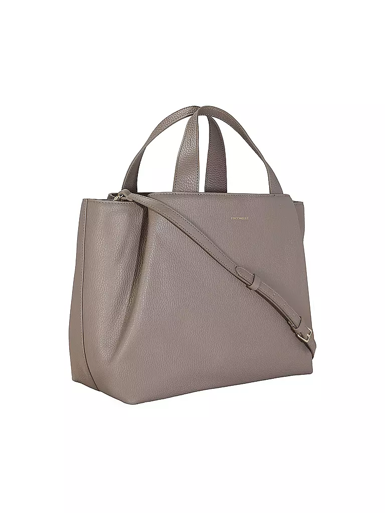 COCCINELLE | Ledertasche - Henkeltasche COCCINELLEMALORY | beige