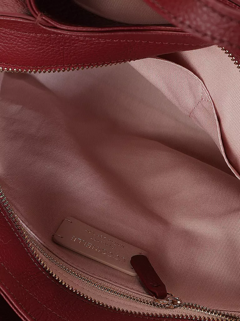 COCCINELLE | Ledertasche - Henkeltasche COCCINELLEMALORY | dunkelrot