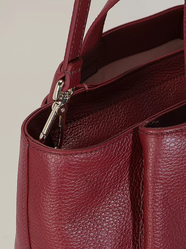 COCCINELLE | Ledertasche - Henkeltasche COCCINELLEMALORY | dunkelrot