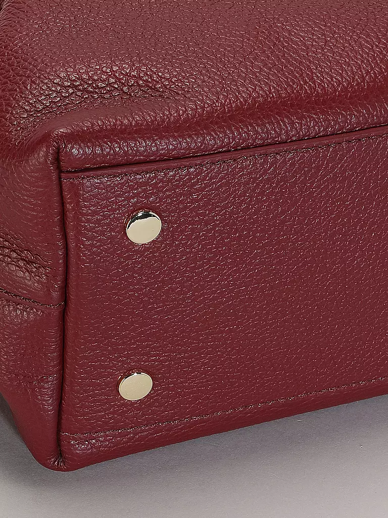 COCCINELLE | Ledertasche - Henkeltasche COCCINELLEMALORY | dunkelrot