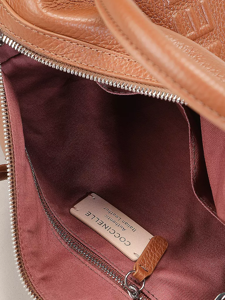 COCCINELLE | Ledertasche - Henkeltasche COCCINELLEMYRTHA | braun