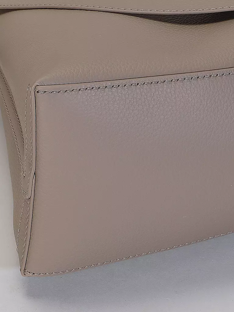 COCCINELLE | Ledertasche - Henkeltasche COCCINELLENIKLAA | beige
