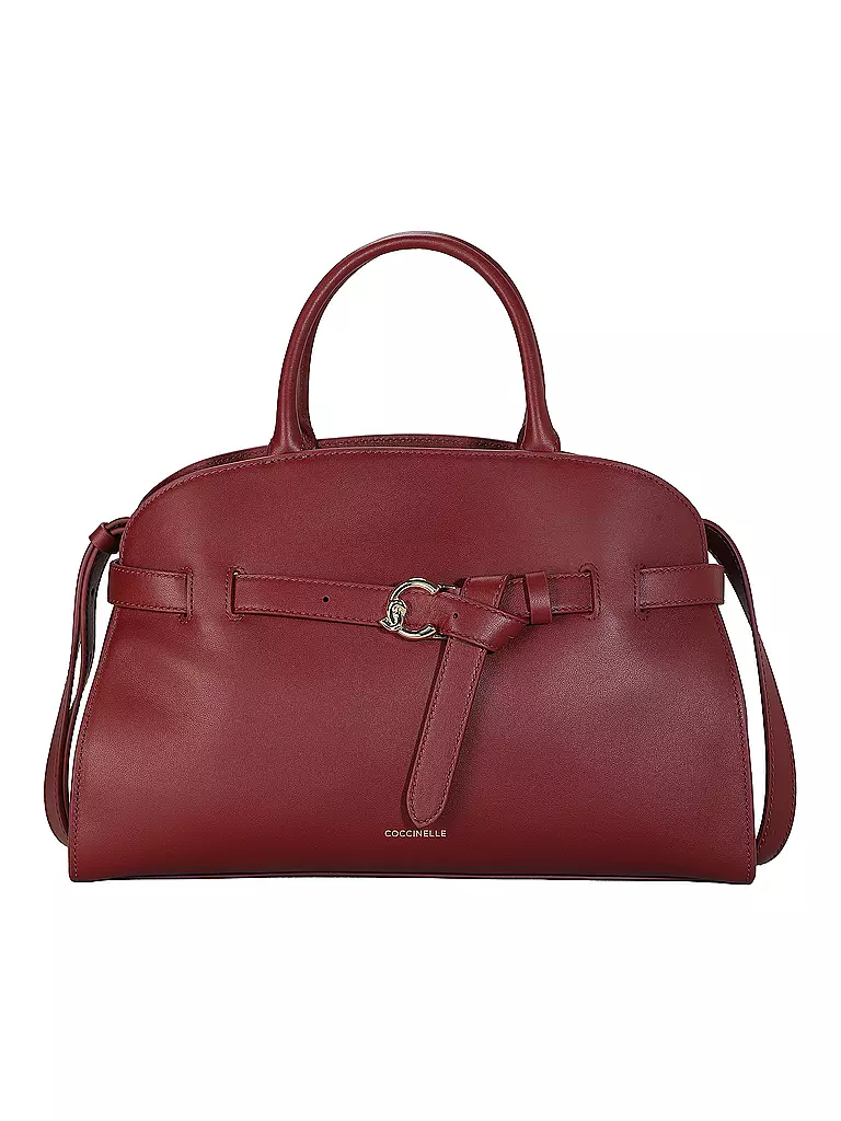 COCCINELLE | Ledertasche - Henkeltasche COCCINELLESABINE | dunkelrot