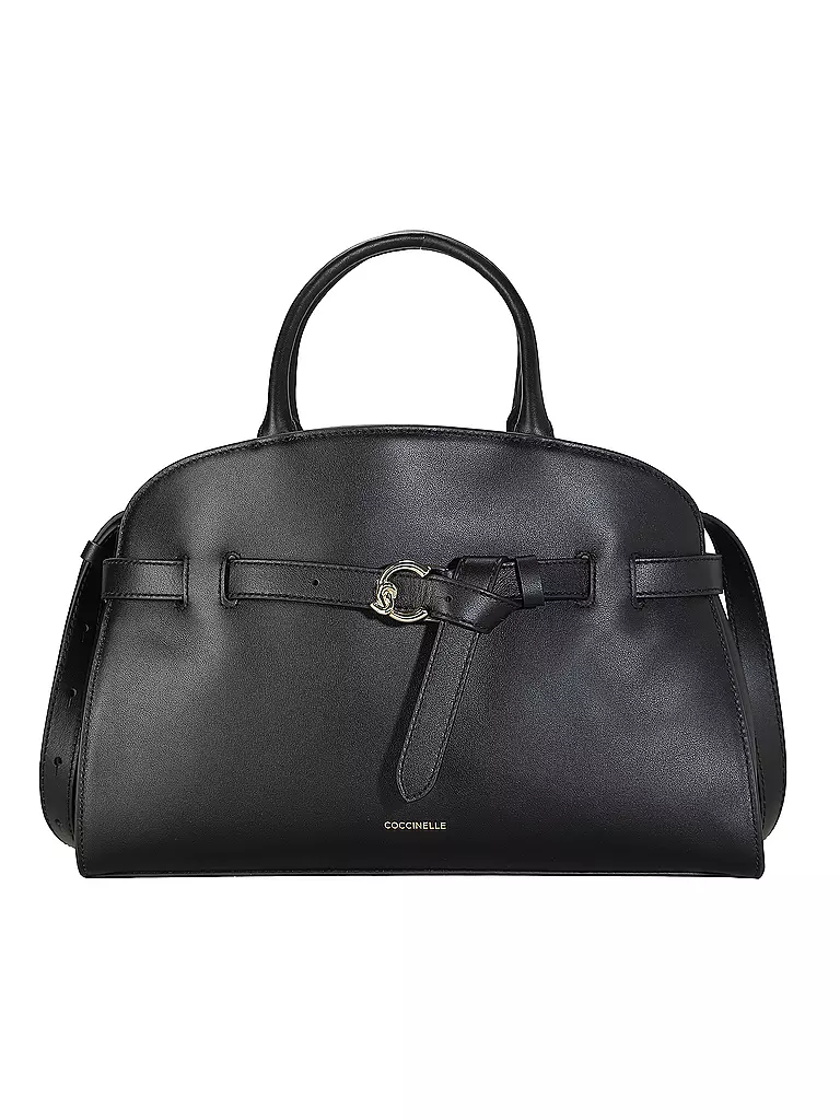 COCCINELLE | Ledertasche - Henkeltasche COCCINELLESABINE | schwarz