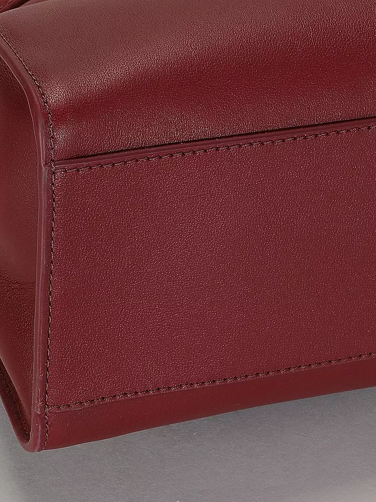 COCCINELLE | Ledertasche - Henkeltasche COCCINELLESABINE | dunkelrot