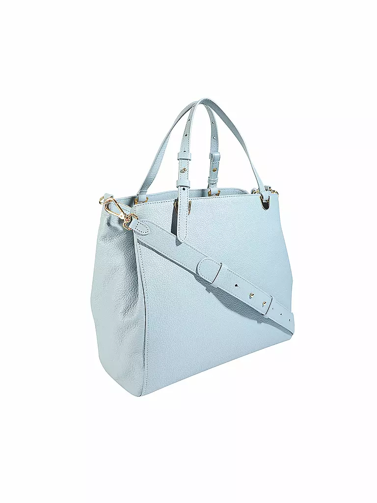 COCCINELLE | Ledertasche - Henkeltasche Lea | blau