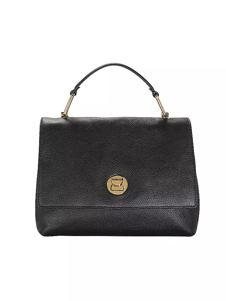 COCCINELLE | Ledertasche - Henkeltasche LIYA | schwarz