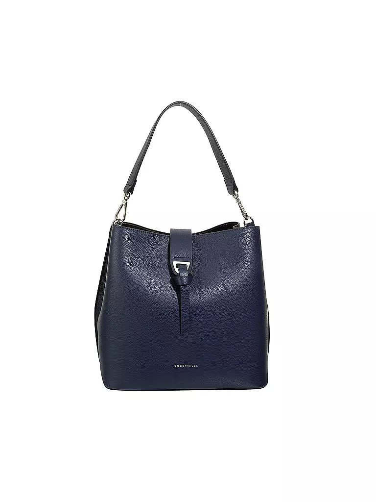 COCCINELLE | Ledertasche - Hobo "Alba" | blau