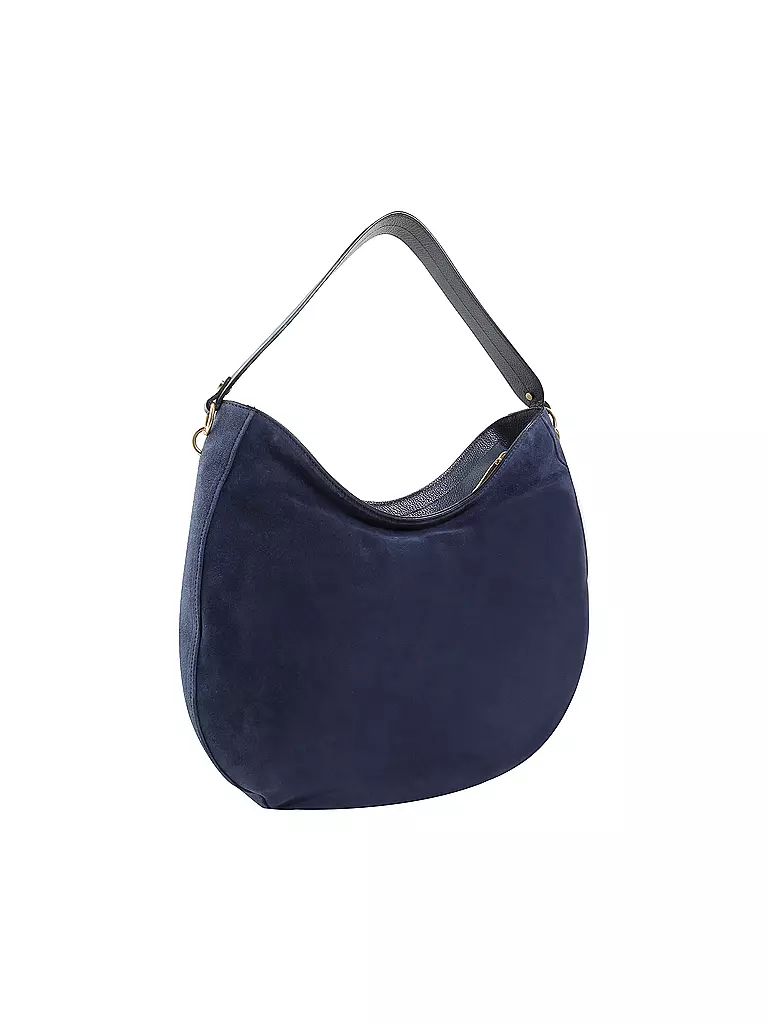 COCCINELLE | Ledertasche - Hobo "Alpha" | blau