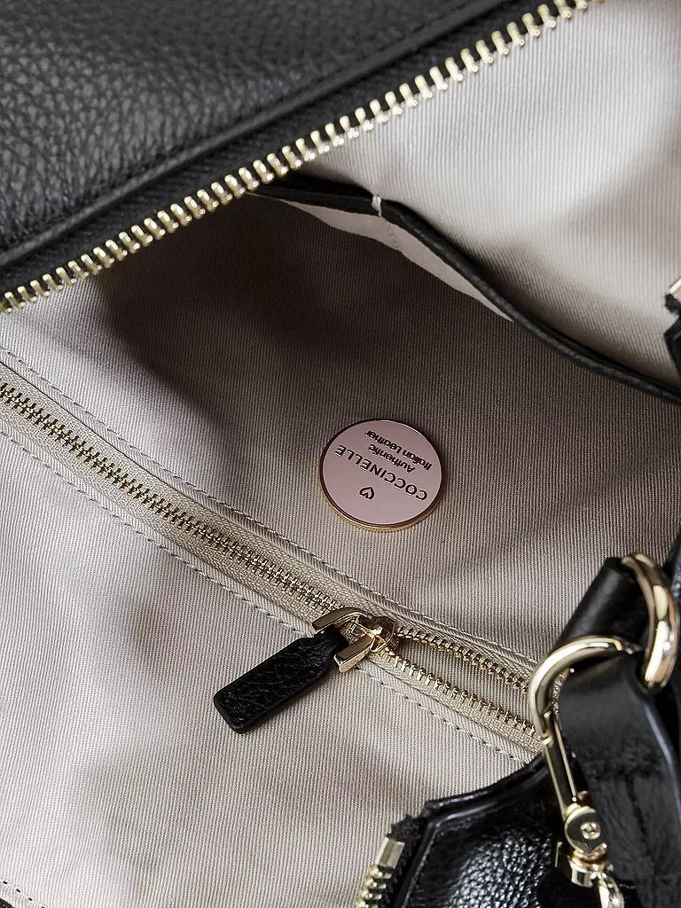 COCCINELLE | Ledertasche - Hobo "Dione" | schwarz