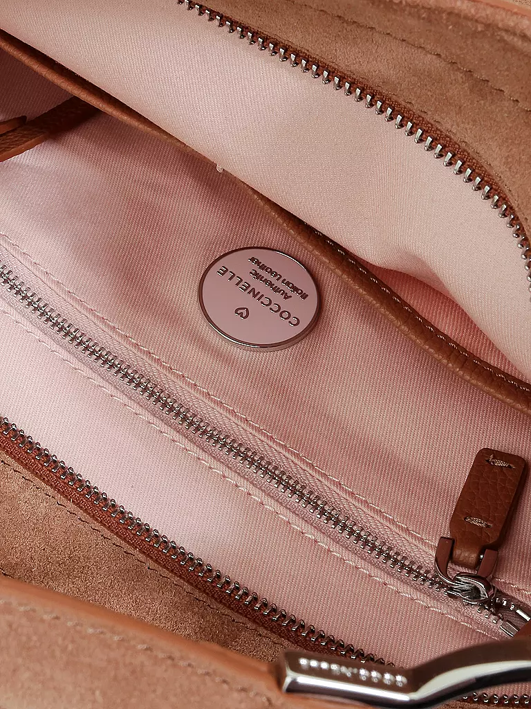 COCCINELLE | Ledertasche - Hobo "Keyla Suede" | braun