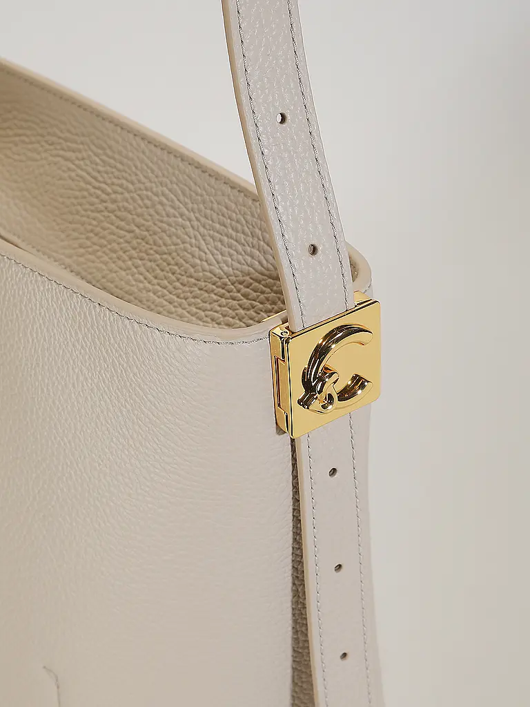 COCCINELLE | Ledertasche - Hobo Bag C-ME | Creme