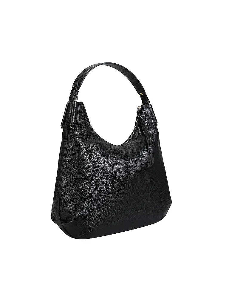 COCCINELLE | Ledertasche - Hobo Bag COCCINELLEREBEKKA Small | schwarz
