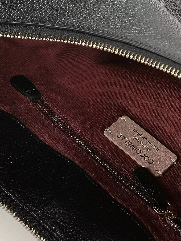 COCCINELLE | Ledertasche - Hobo COCCINELLEC-EASY | schwarz