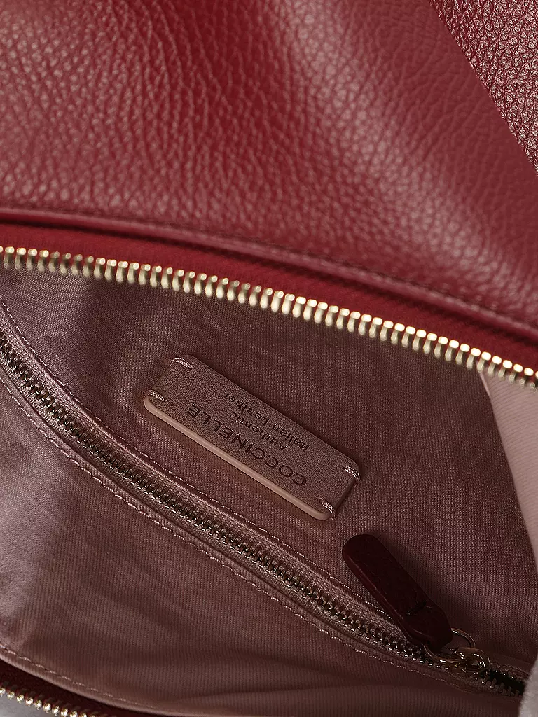COCCINELLE | Ledertasche - Hobo COCCINELLEMALORY | dunkelrot
