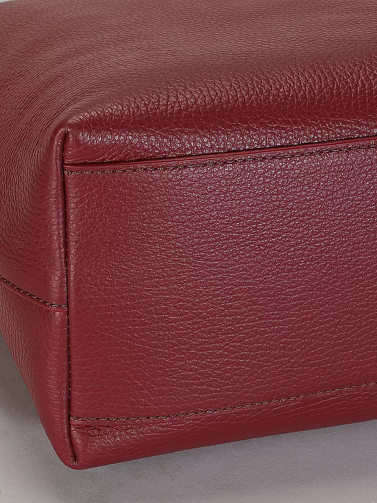 COCCINELLE | Ledertasche - Hobo COCCINELLEMALORY | dunkelrot