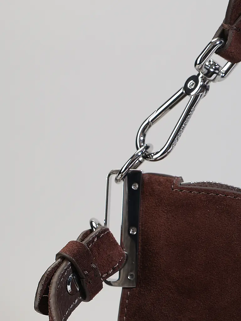 COCCINELLE | Ledertasche - Hobo COCCINELLESUNUP SUEDE | braun