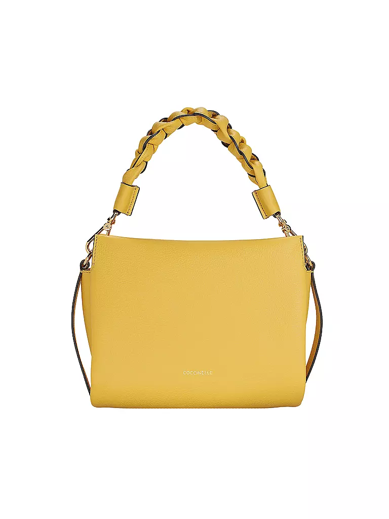 COCCINELLE | Ledertasche - Mini Bag BOHEME GRANA | gelb