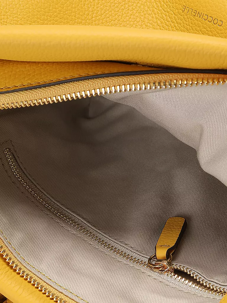 COCCINELLE | Ledertasche - Mini Bag BOHEME GRANA | gelb
