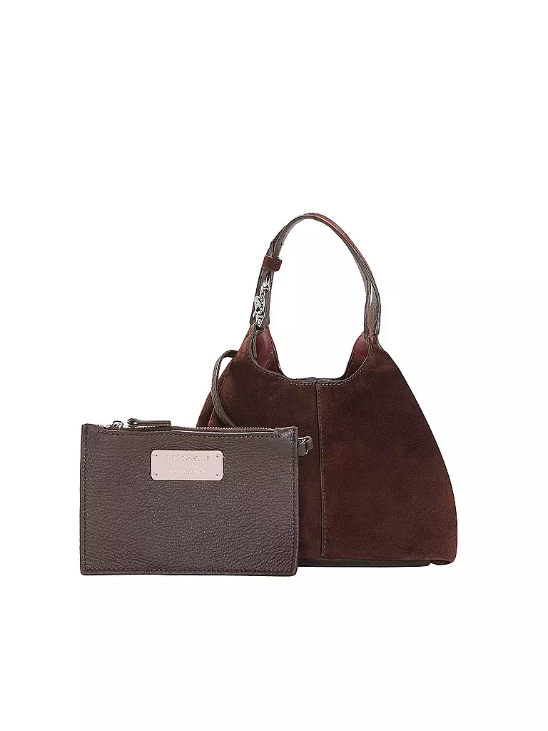 COCCINELLE | Ledertasche - Mini Bag C-EASY  | braun