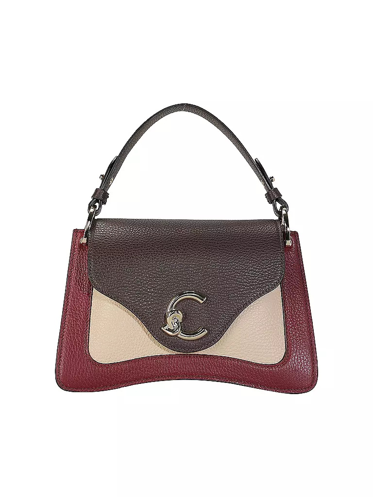 COCCINELLE | Ledertasche - Mini Bag C-ME TRICOLORE | braun