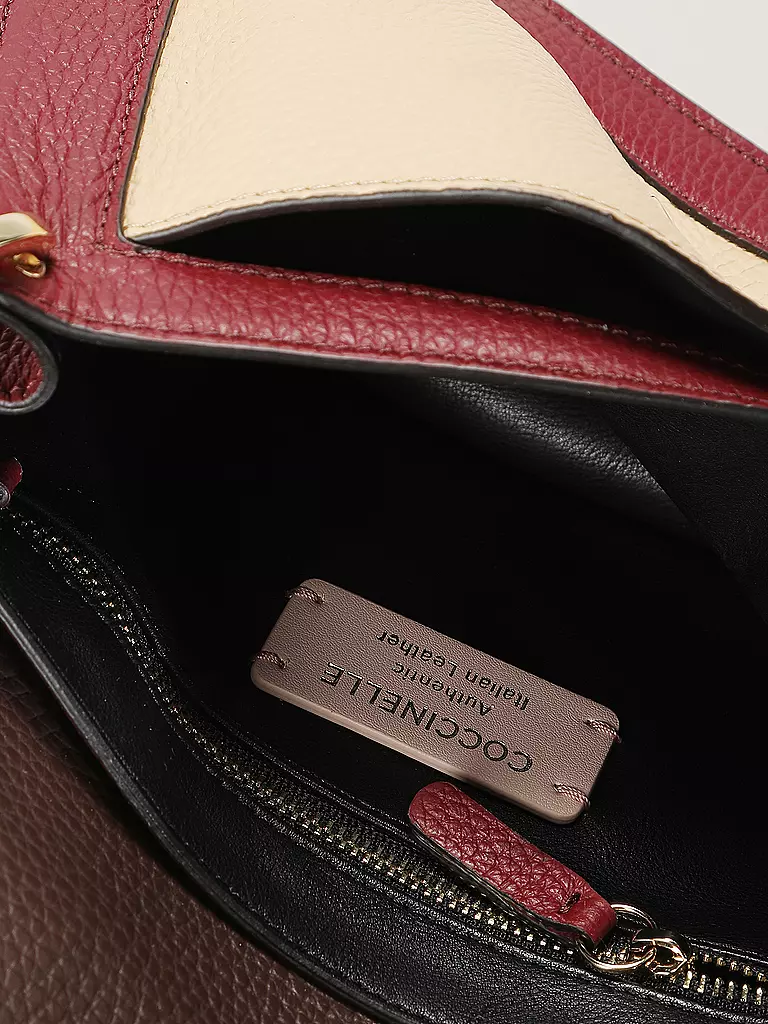 COCCINELLE | Ledertasche - Mini Bag C-ME TRICOLORE | braun