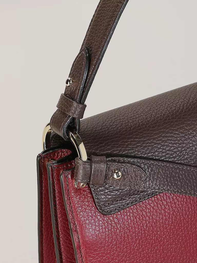 COCCINELLE | Ledertasche - Mini Bag C-ME TRICOLORE | braun