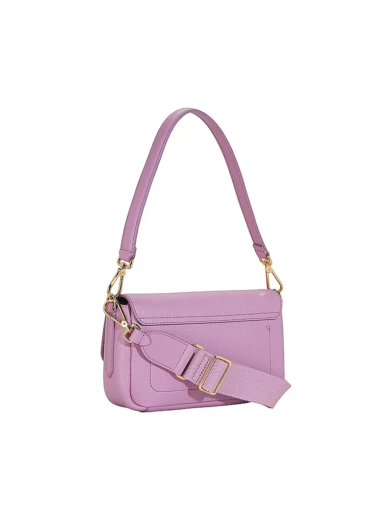 COCCINELLE | Ledertasche - Schultertache C-ME LOCK Medium | Pink
