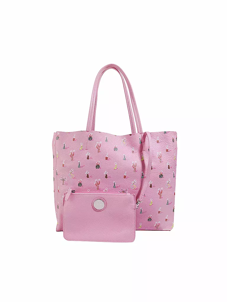 COCCINELLE | Ledertasche - Shopper "Delta" | pink