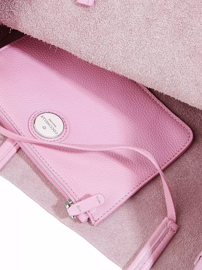 COCCINELLE | Ledertasche - Shopper "Delta" | pink