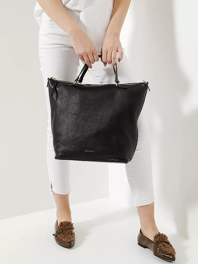 COCCINELLE | Ledertasche - Shopper "Nikki" | schwarz