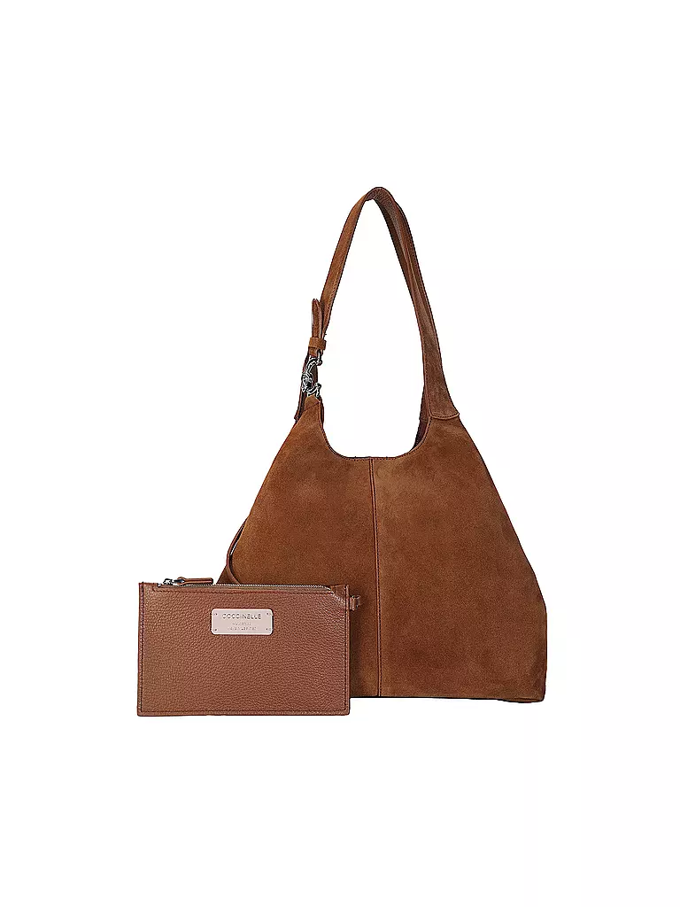 COCCINELLE | Ledertasche - Shopper C-EASY  | camel