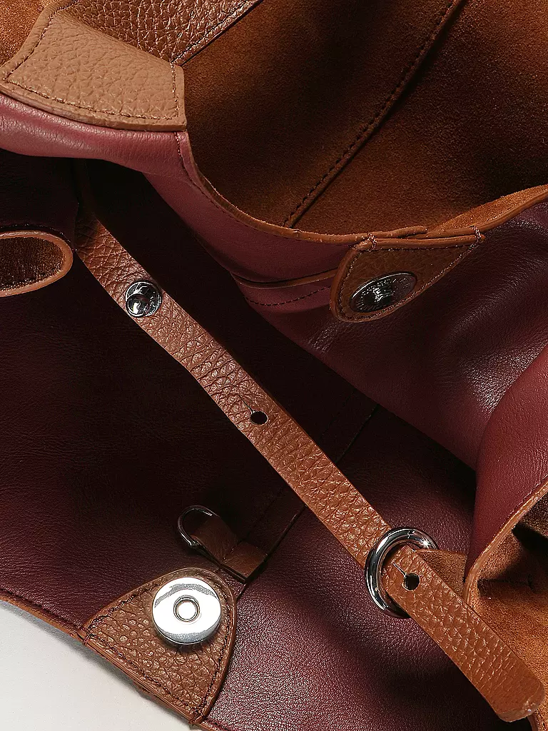 COCCINELLE | Ledertasche - Shopper C-EASY  | camel